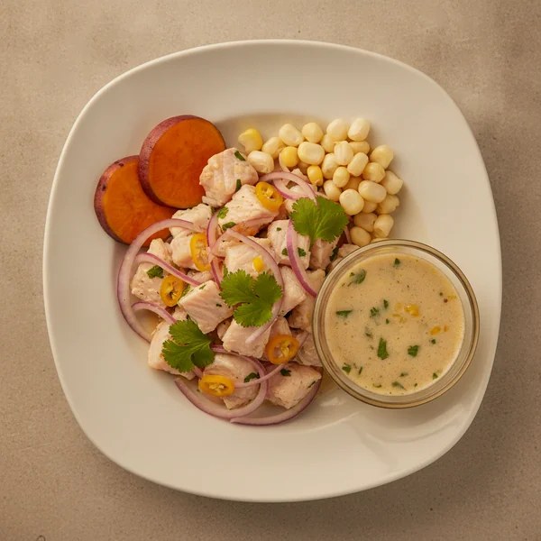 Plato De Ceviche Peruano