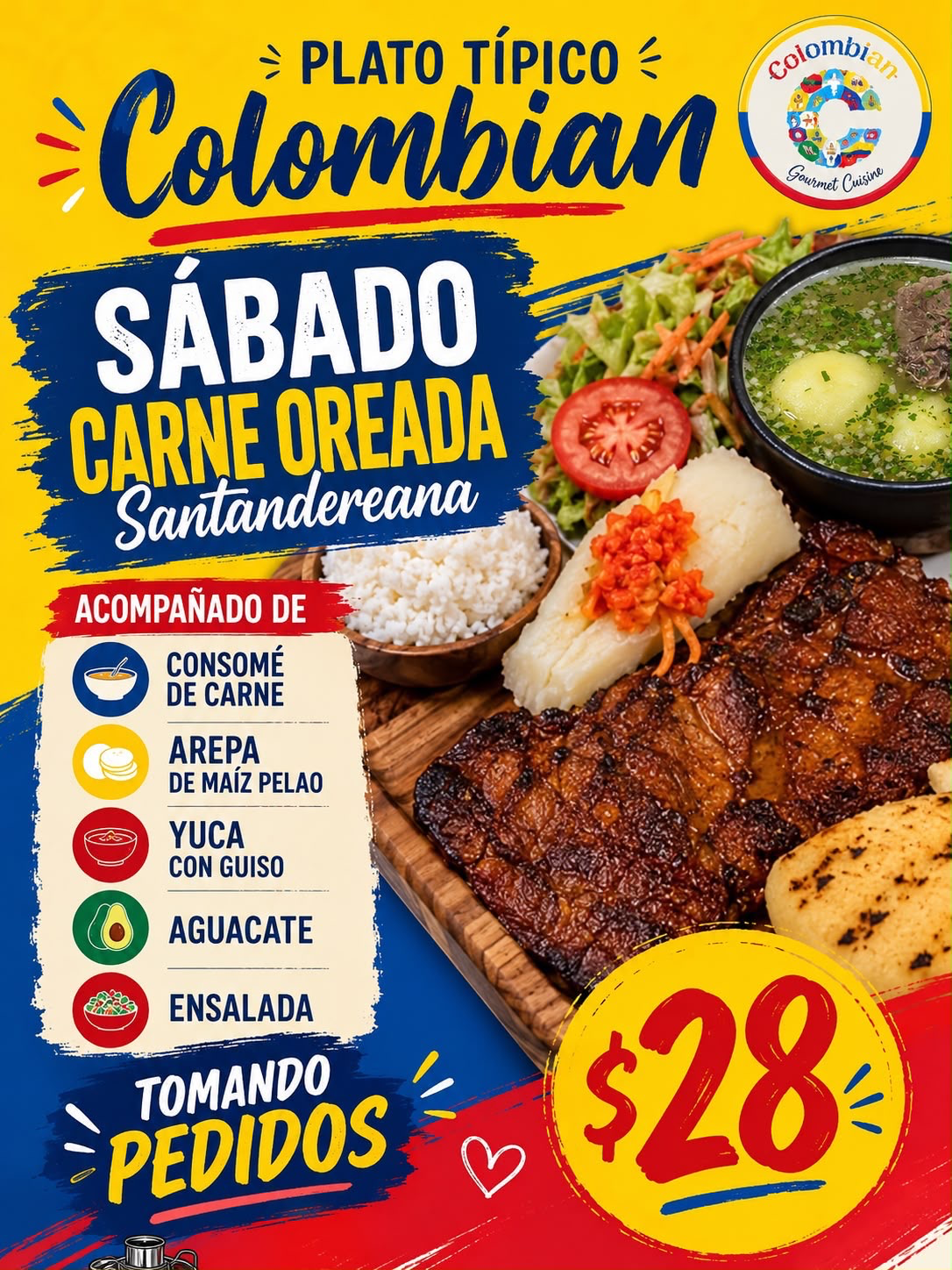 Carne oreada 